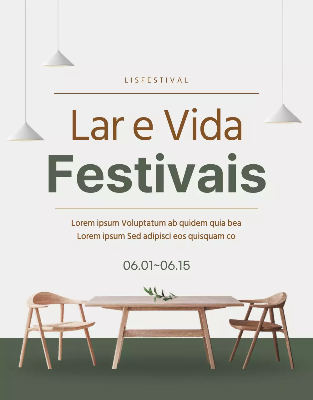Detalhes do Green and Clean Home Living Festival