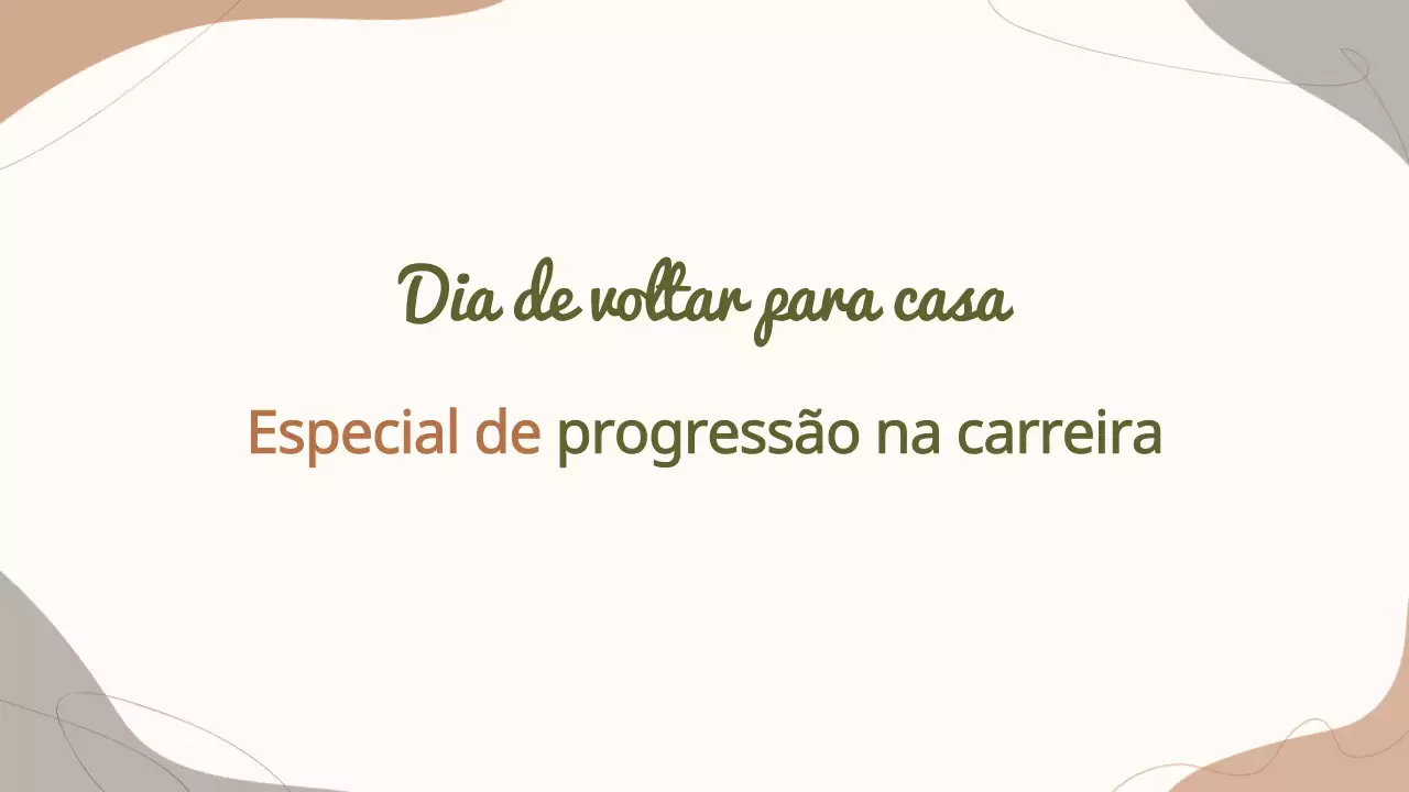 Uma conferência especial sobre padrões curvos em pastel nos percursos profissionais