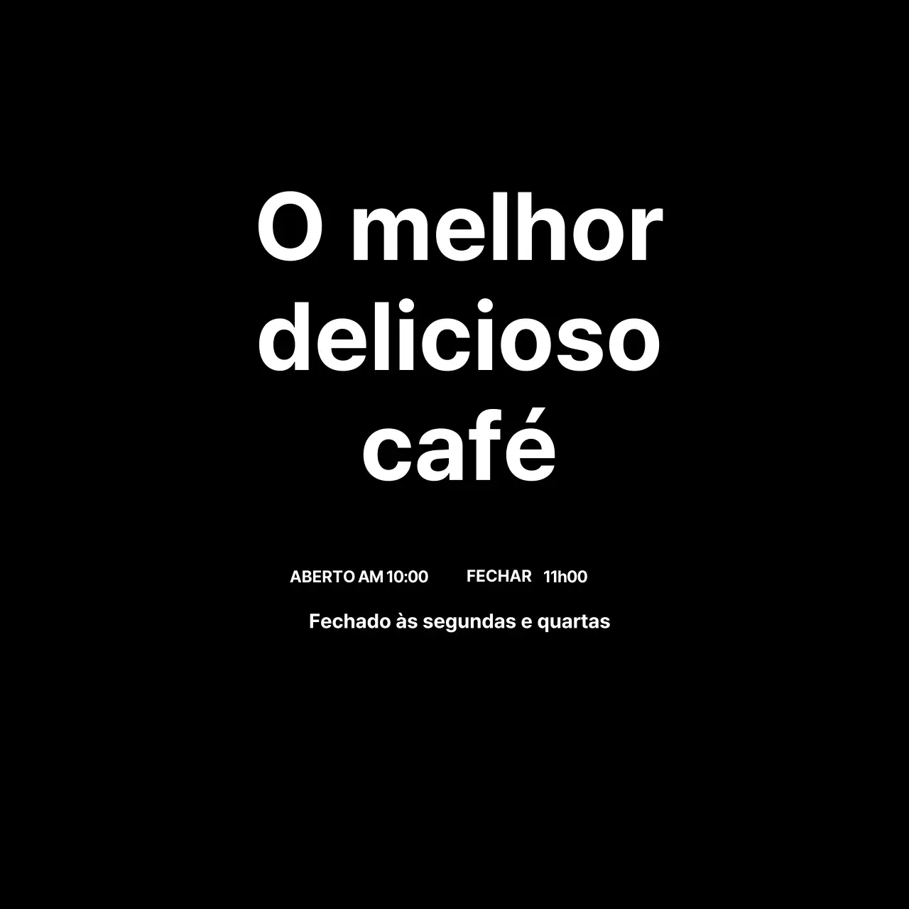 As melhores cafetarias