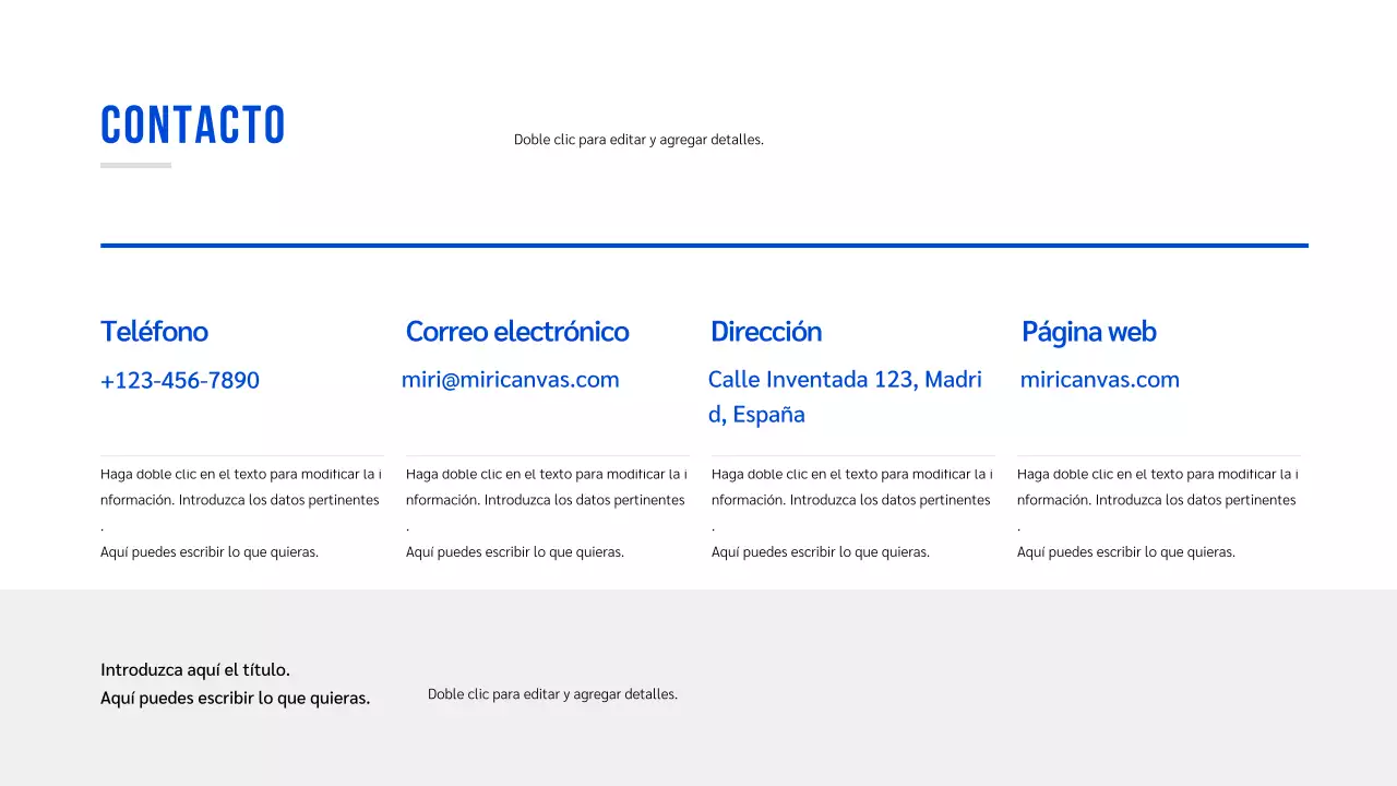 Presentación básica