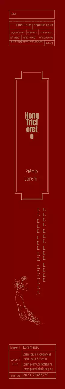 Concentrado de Ginseng Vermelho Ilustrado Red Luxurious