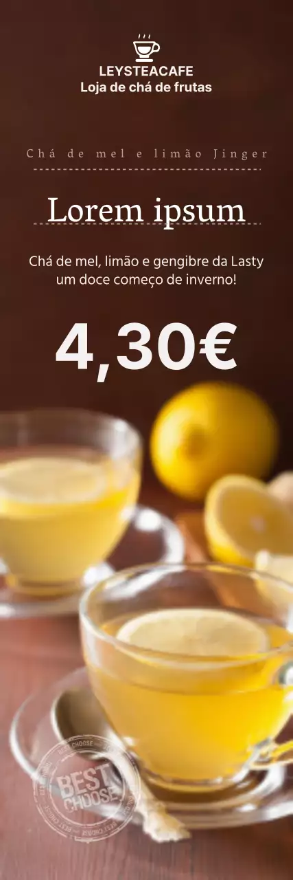 Chá de gengibre
