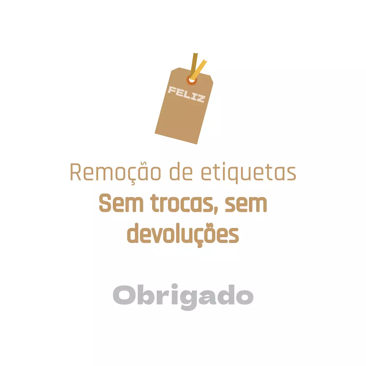Trocas e não devoluções