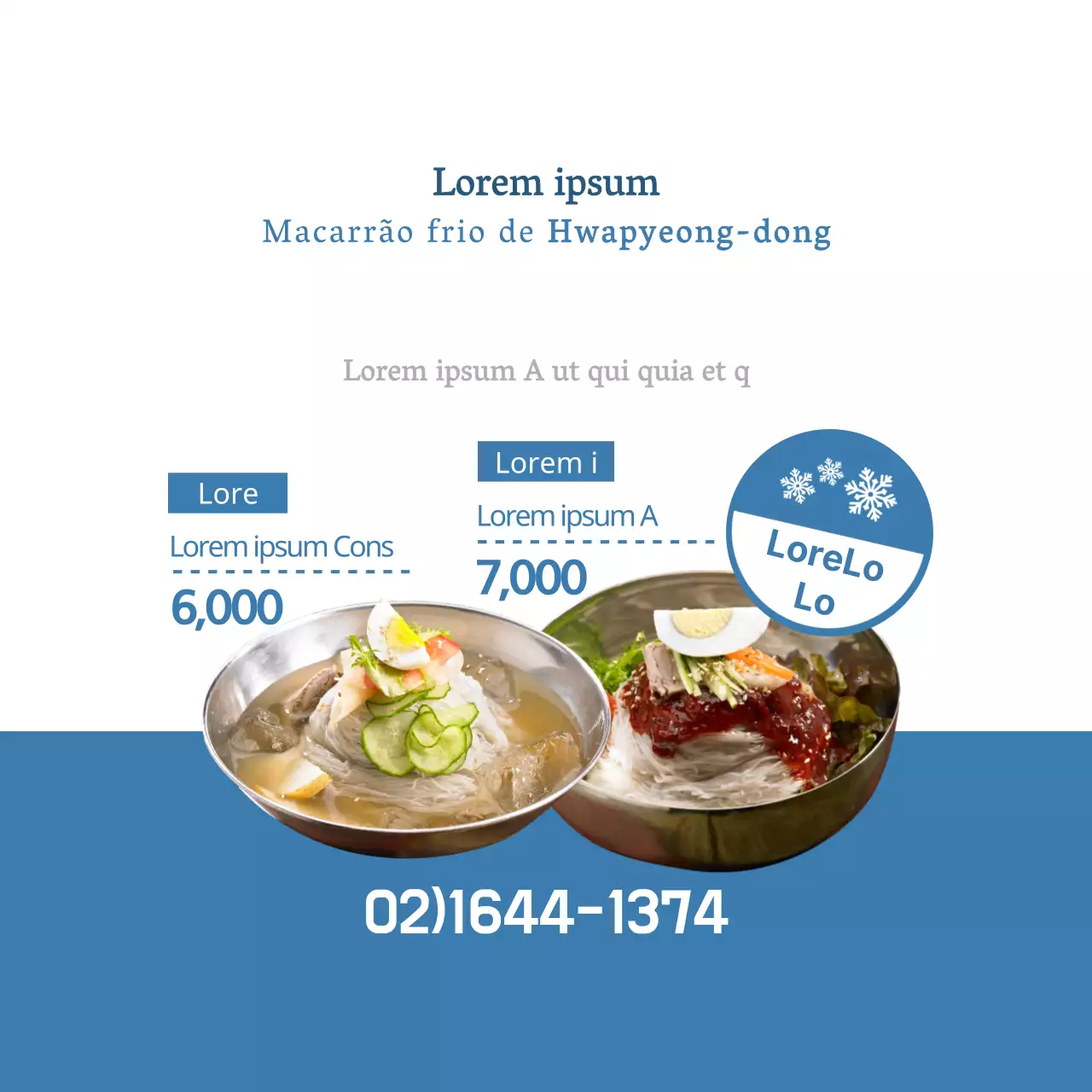 Macarrão frio de Hwapyeong-dong