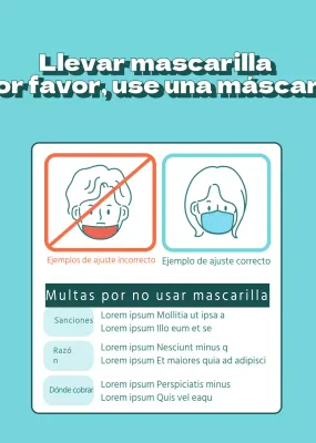 Imán de coche para máscaras