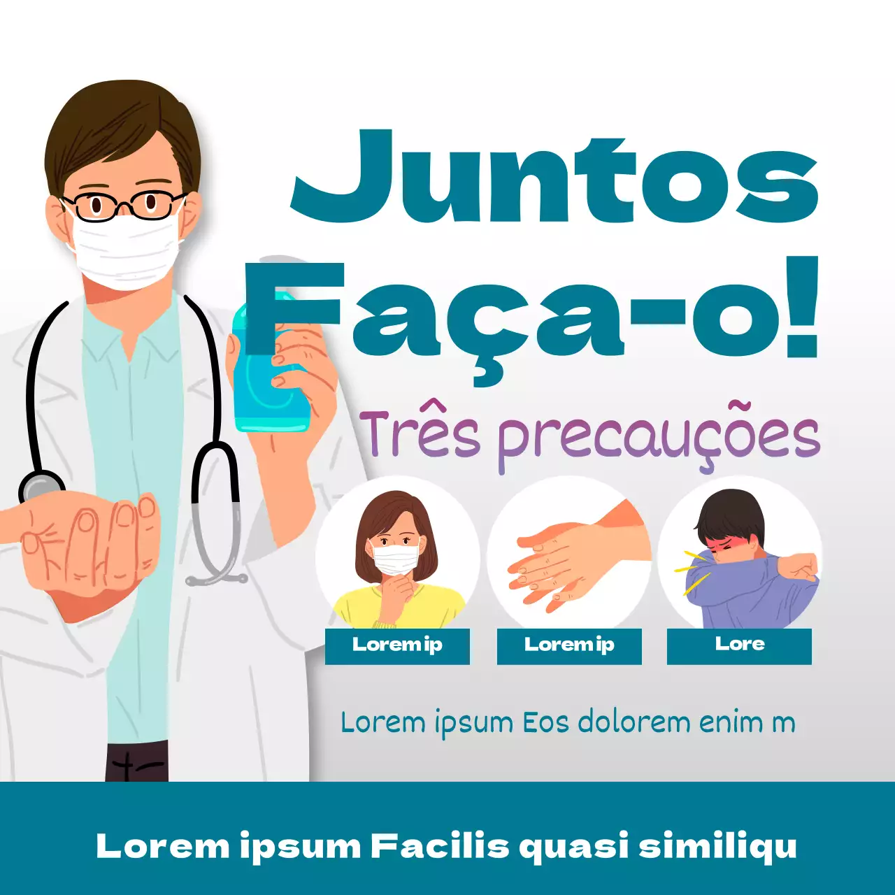 Precauções contra a COVID
