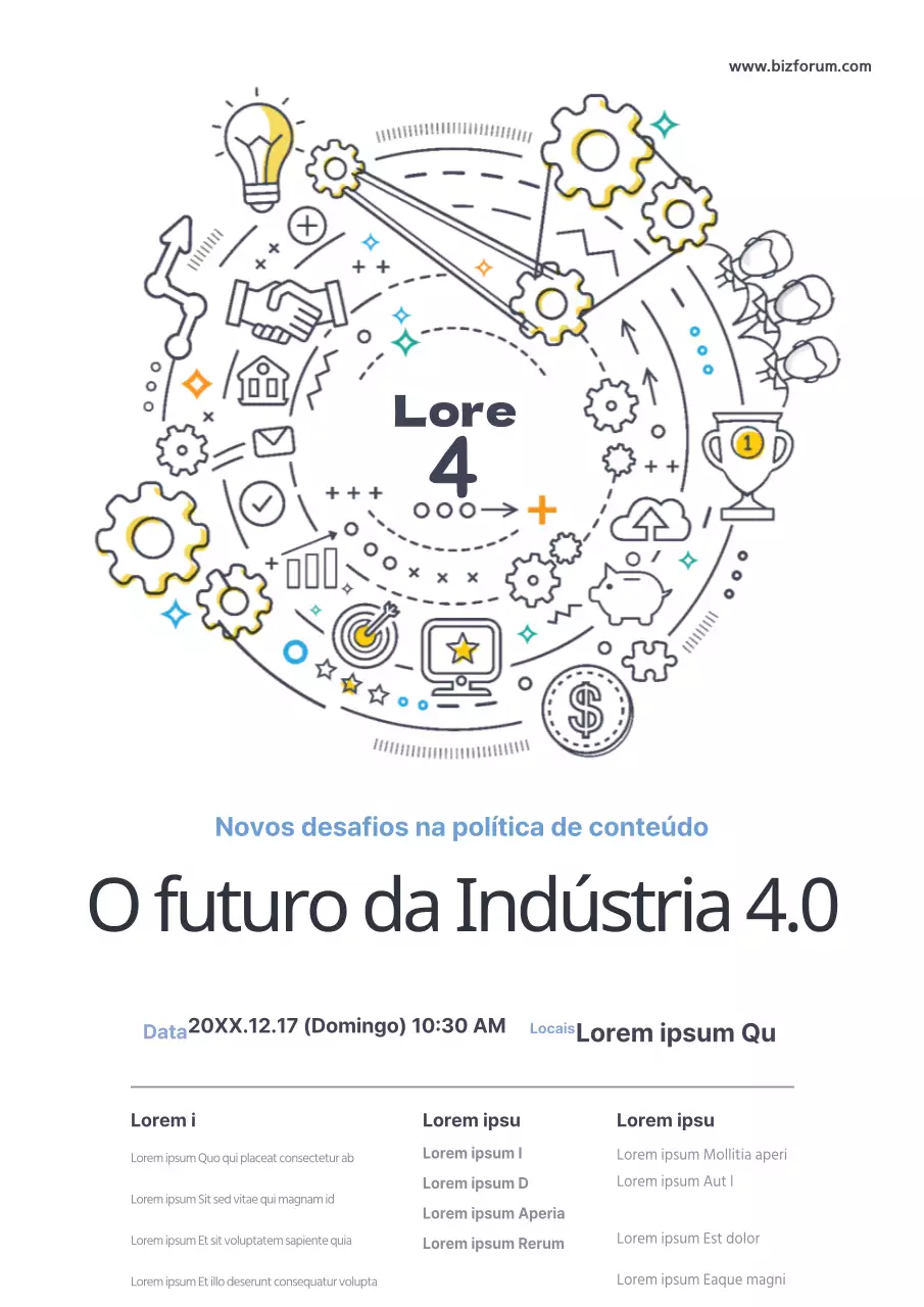  Promover o Seminário sobre a Política do Futuro com vários ícones negros