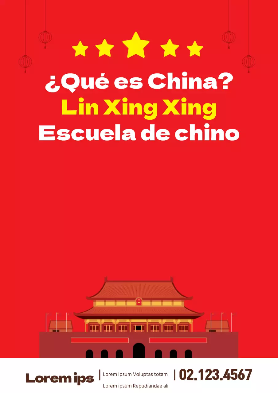 Escuela de Chino_Cartel de ceremonia