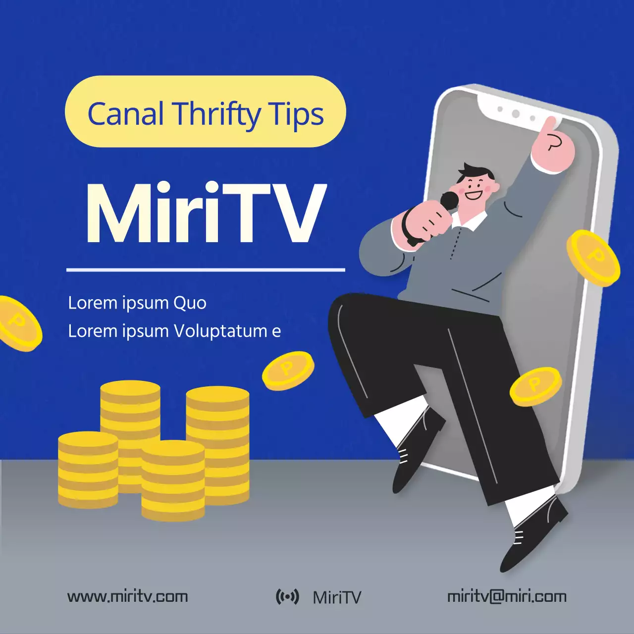 Descripción del canal Blue and Yellow's College Life AppTech Tipsa