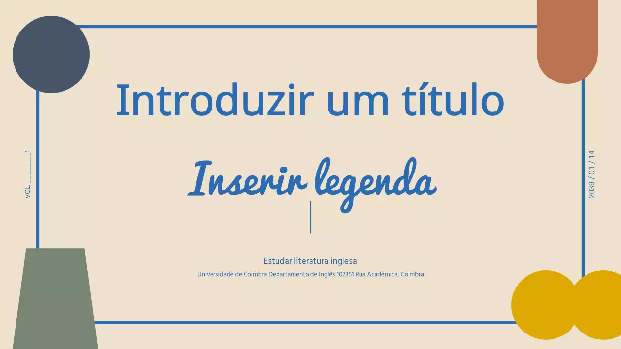 Apresentação de formas