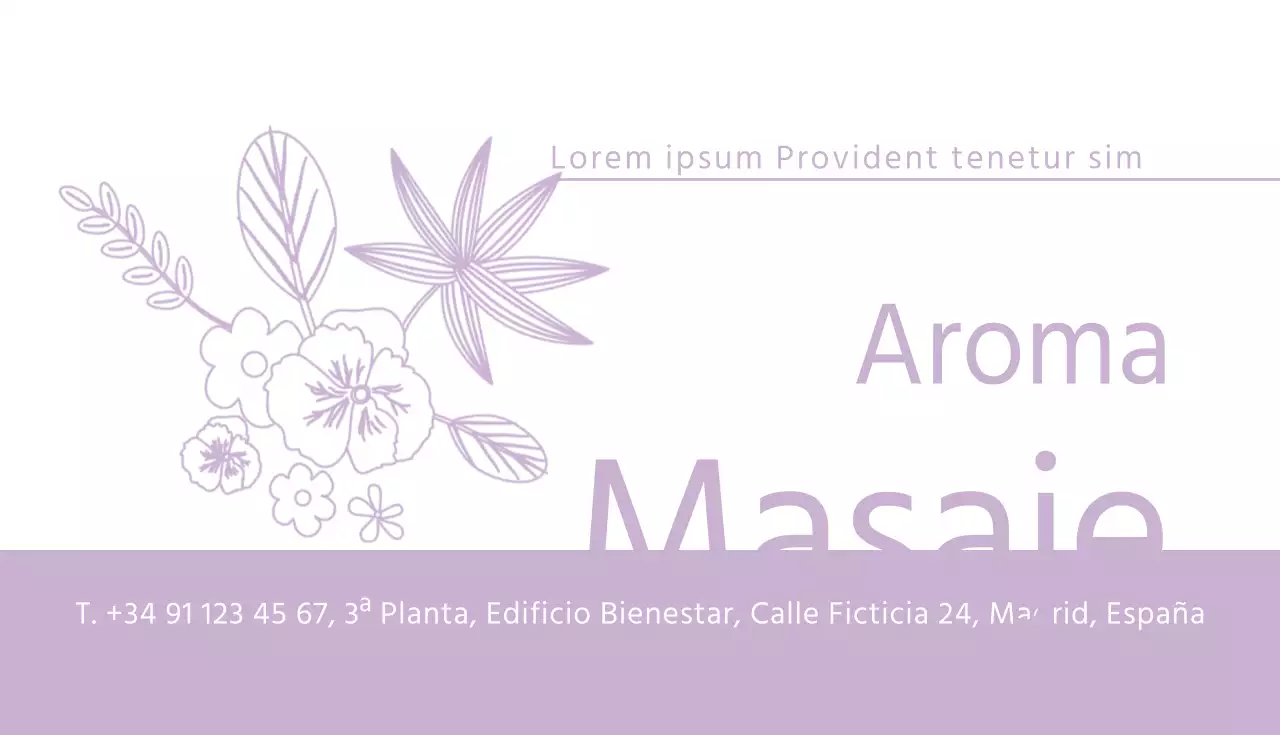 Masaje con aromaterapia
