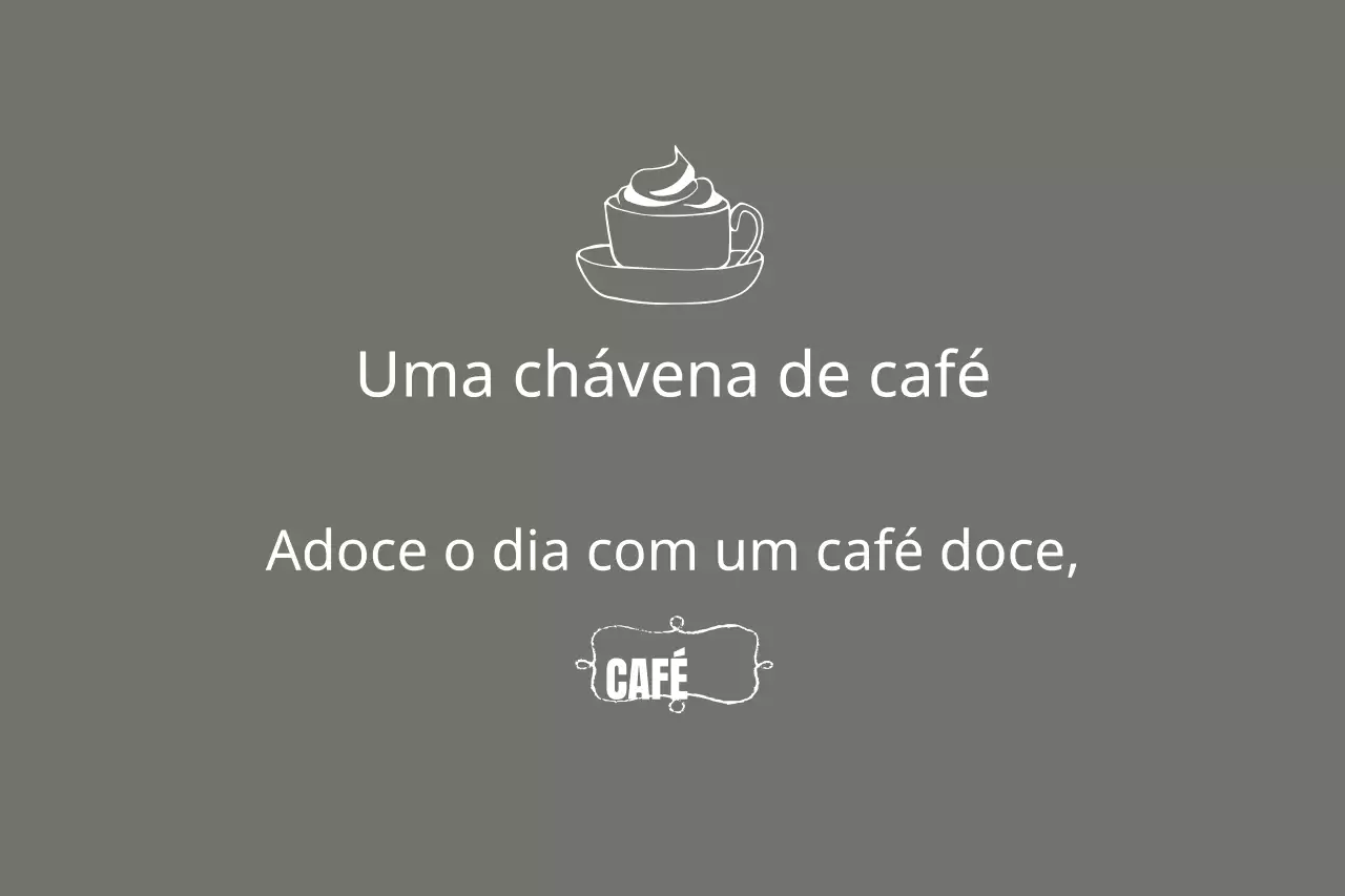 Café doce