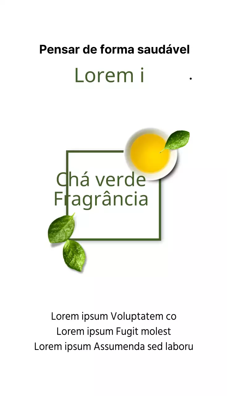 Aroma de chá verde
