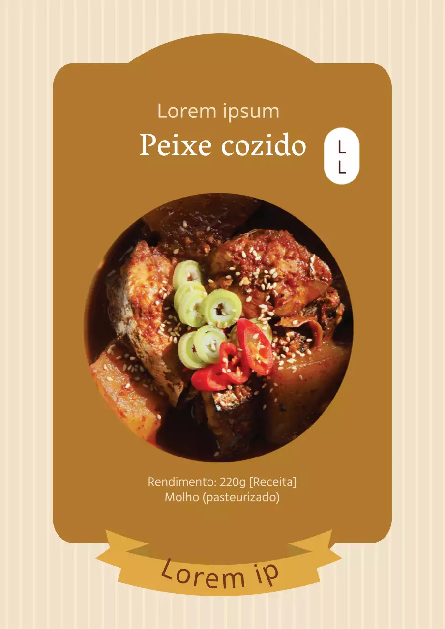 Cartaz de design de rótulo de produto de molho de malagueta vermelha simples