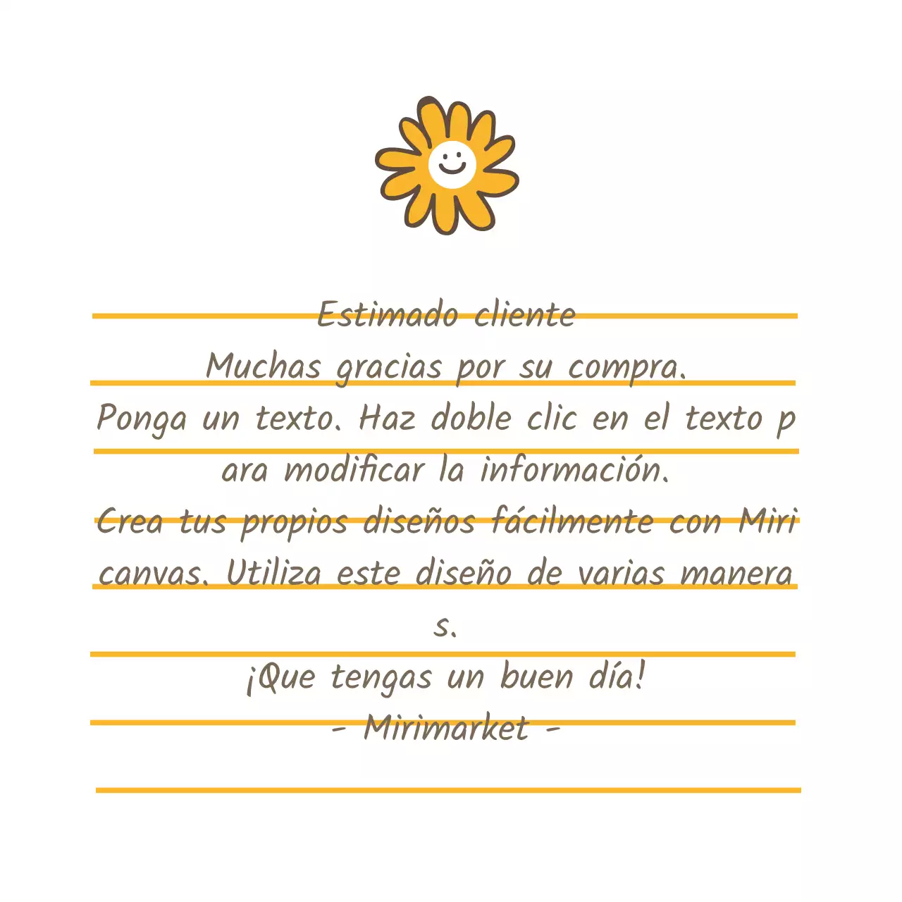 Ilustración amarilla Evento de revisión simple