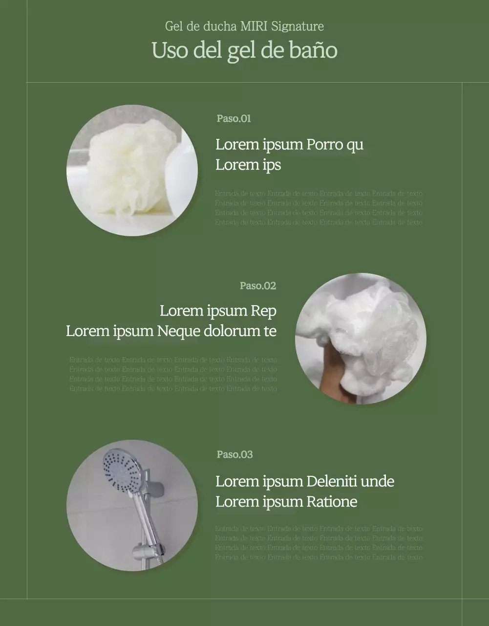 Promover un lavado corporal ecológico, natural y sencillo