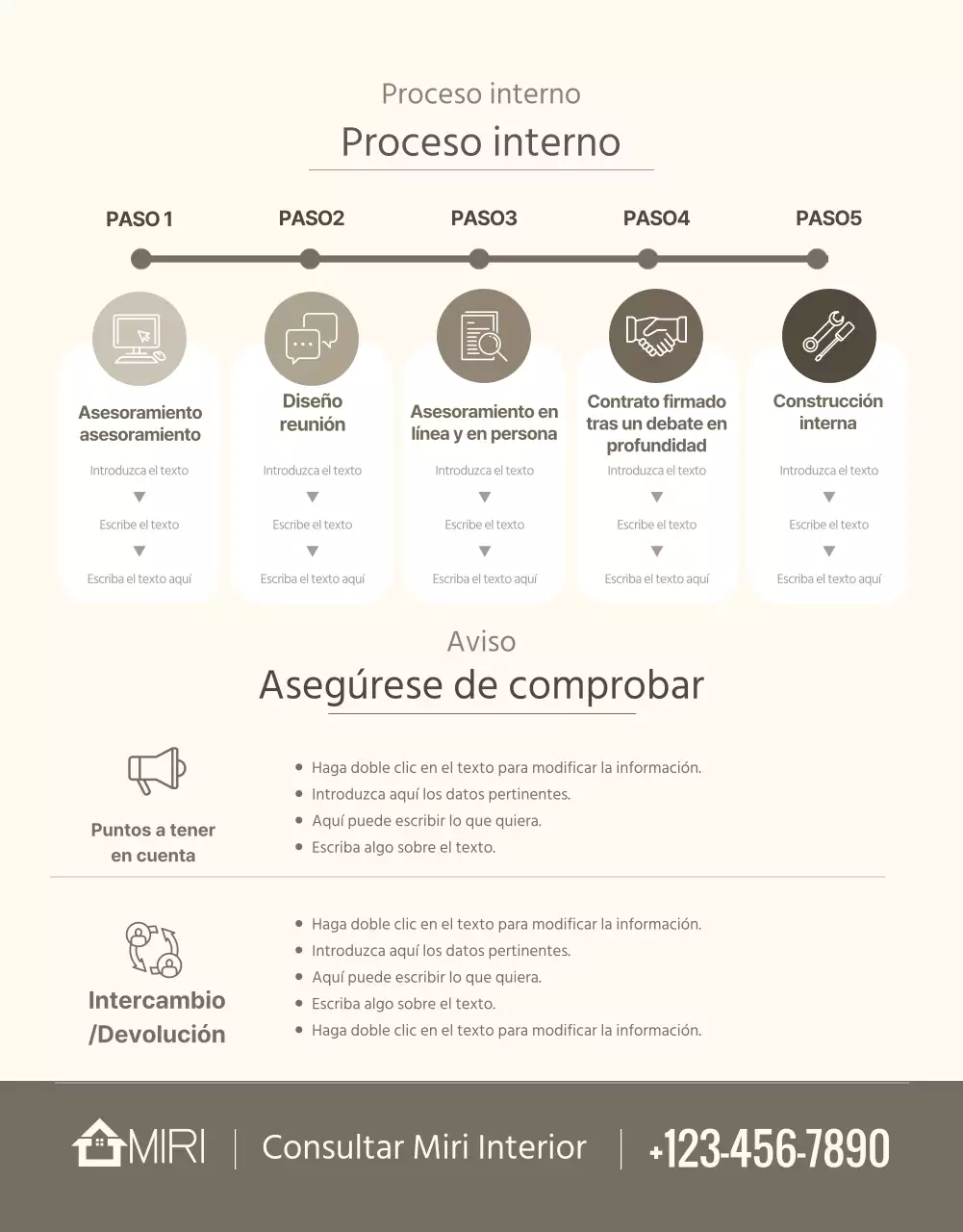 Detalles de construcción de baños y cocinas marrones y sencillos