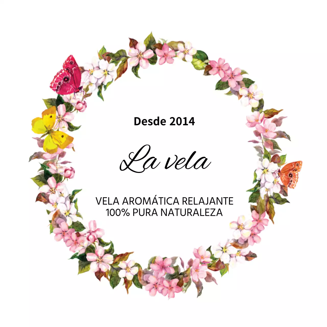 Vela Flor