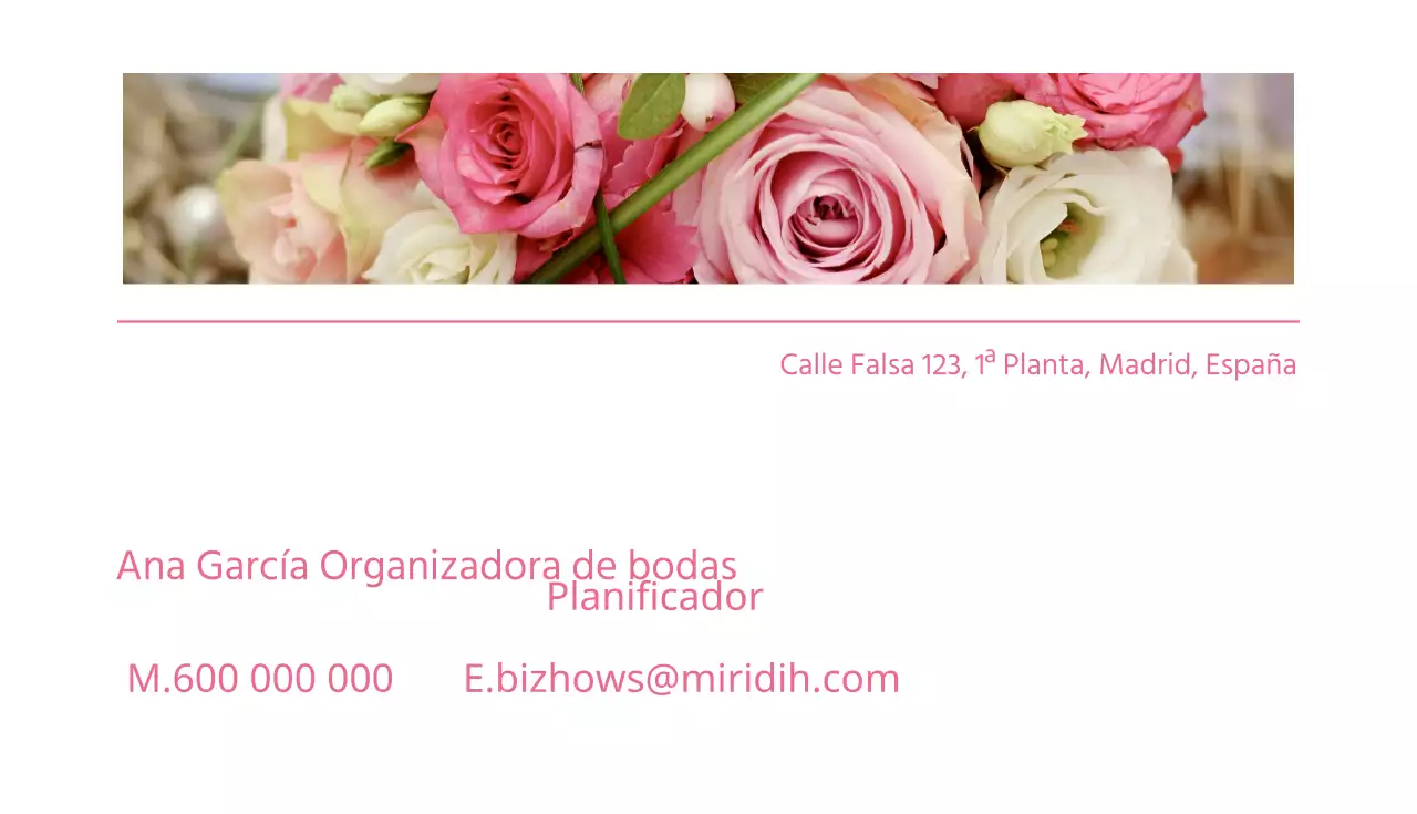 Organizador de bodas