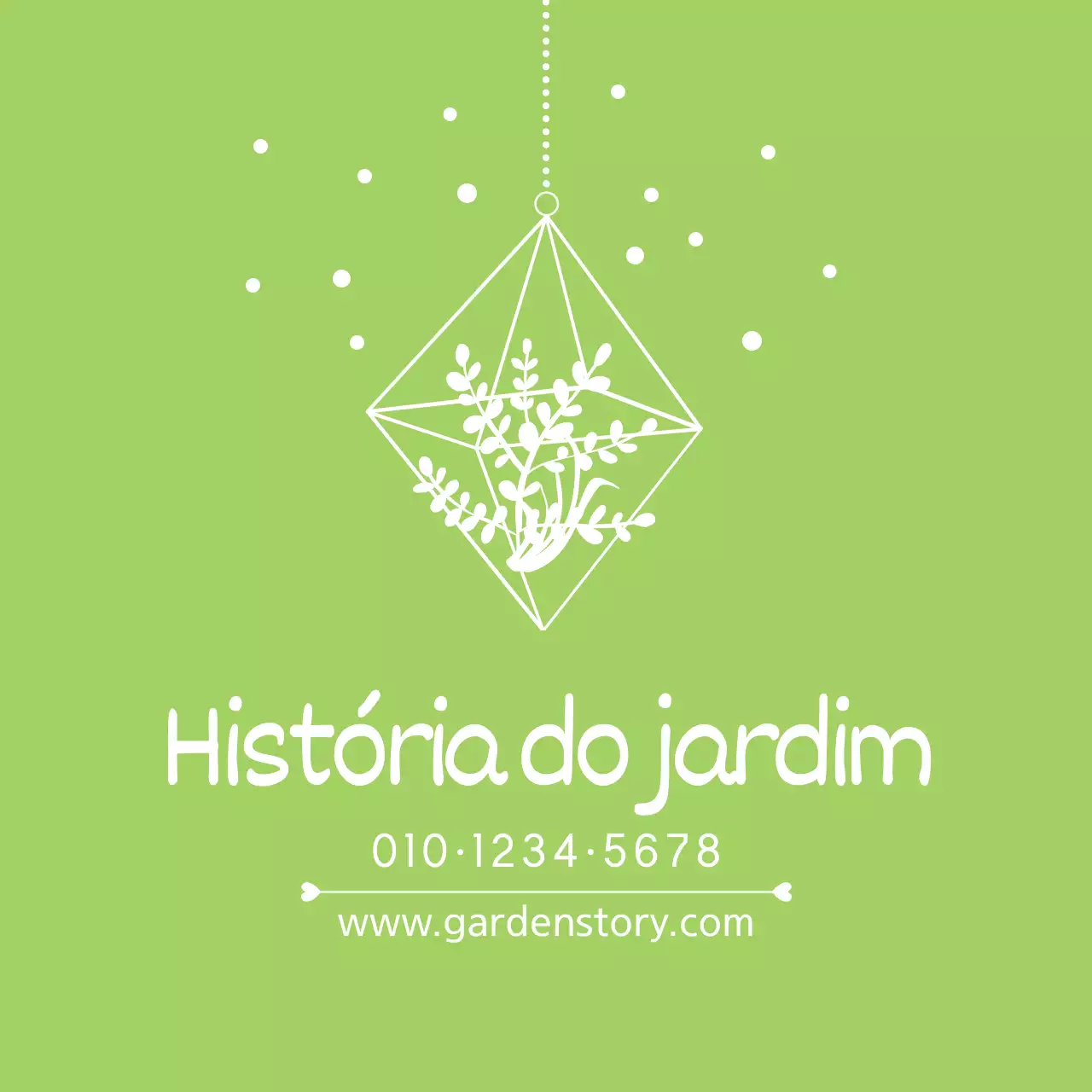 História do jardim