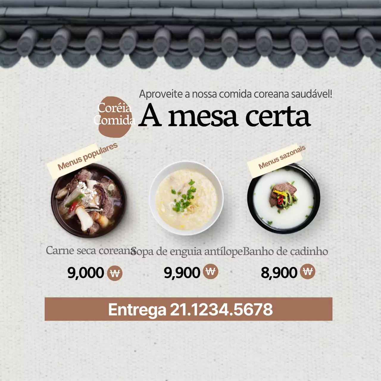 A mesa certa