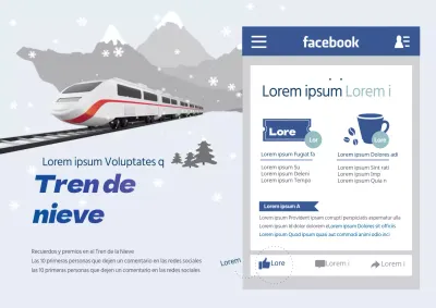 Tren de los copos de nieve
