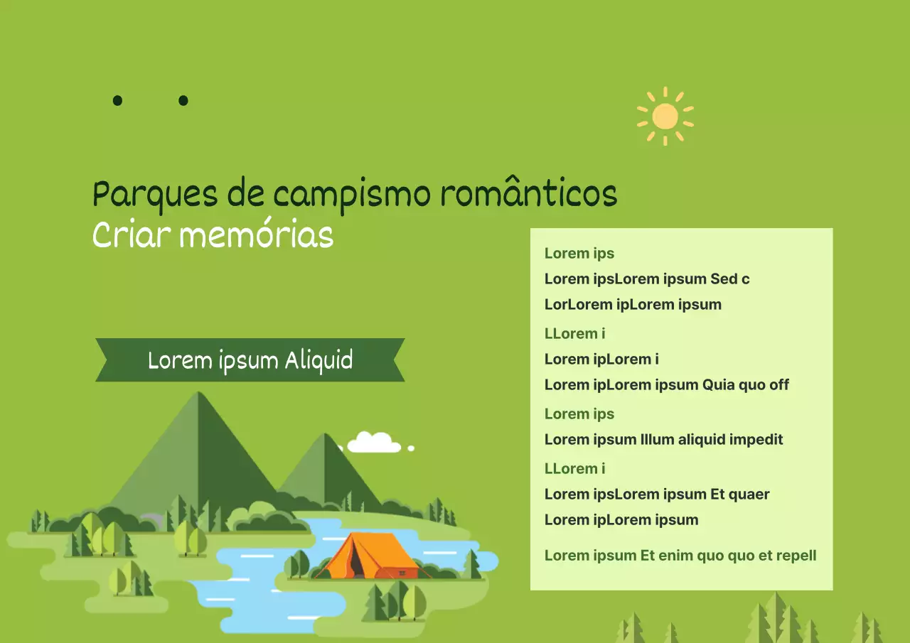 Parques de campismo
