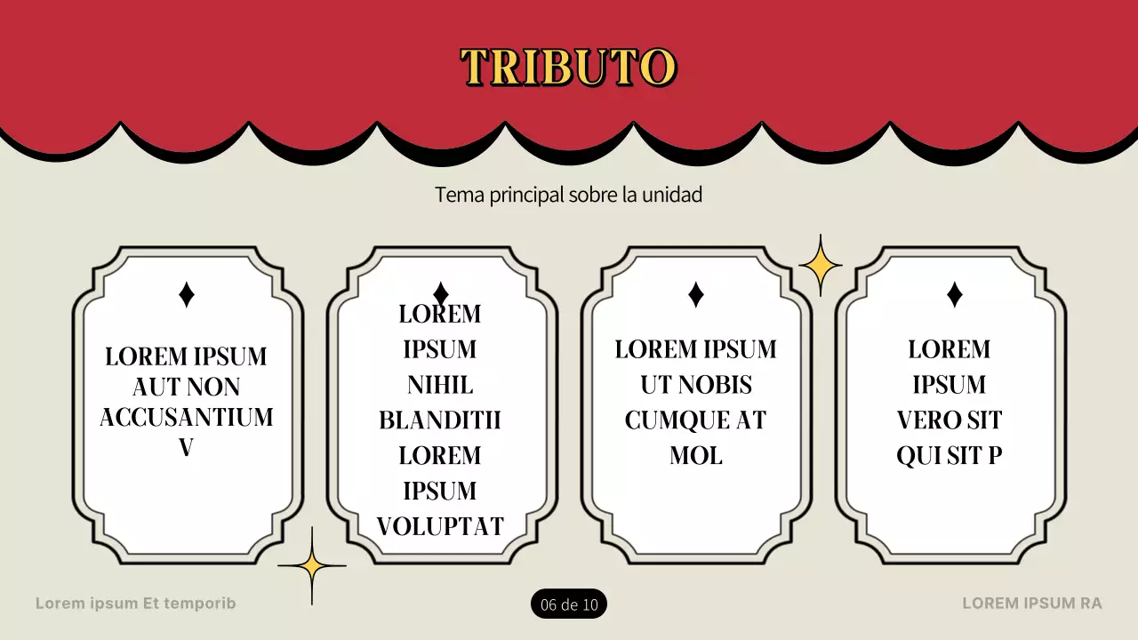 Introducción a la terminología cinematográfica en el concepto de teatro rojo y amarillo