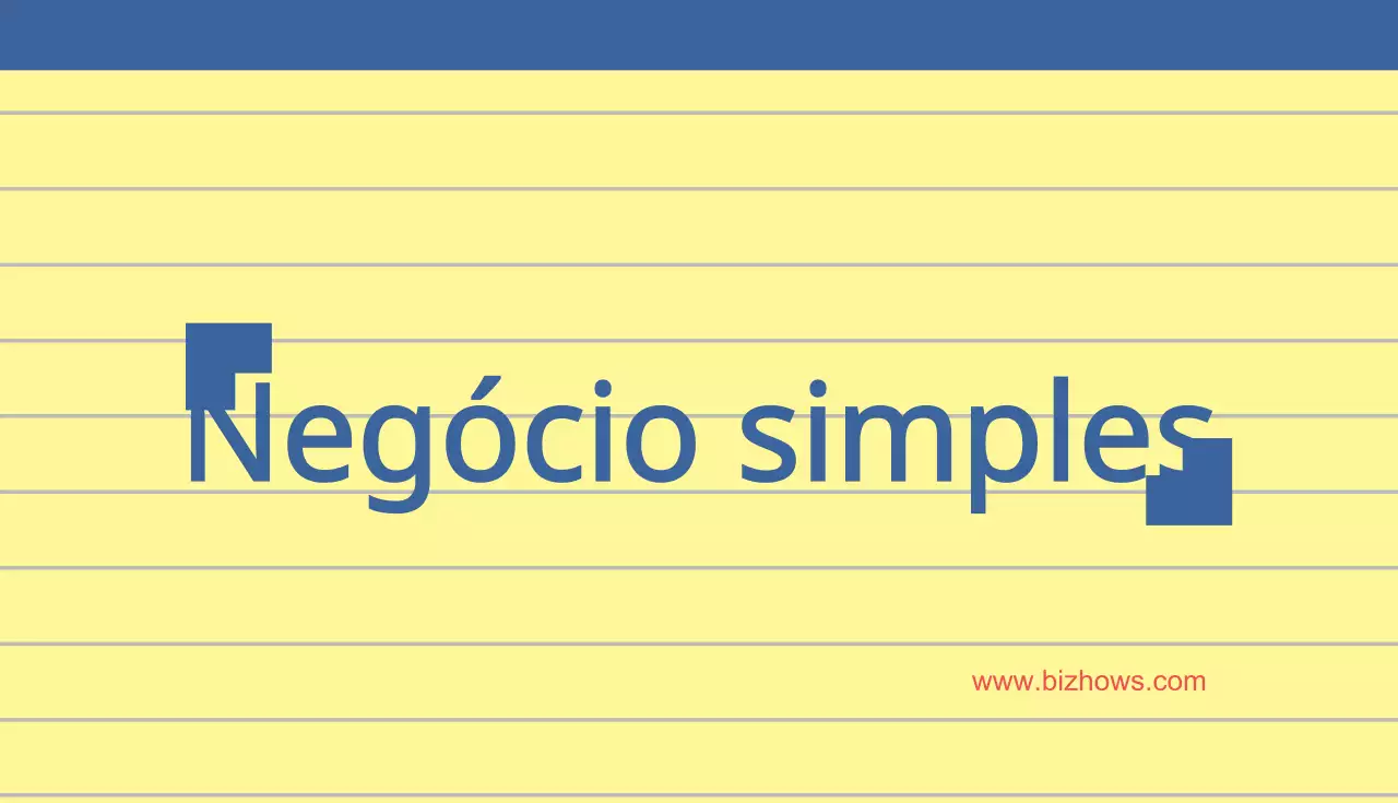 Notas Negócios