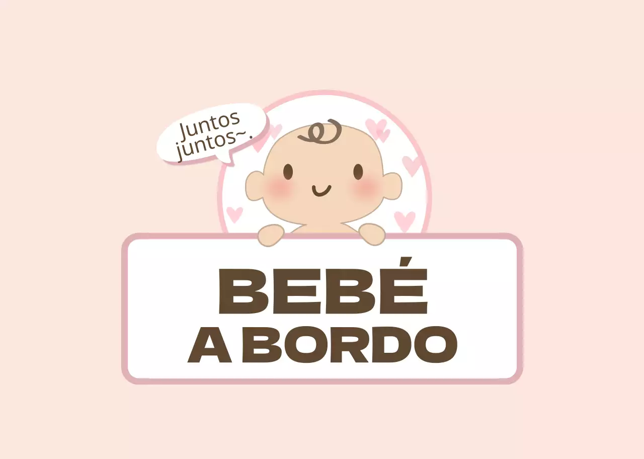 Ilustração gira em branco e cor-de-rosa com uma criança a cavalgar