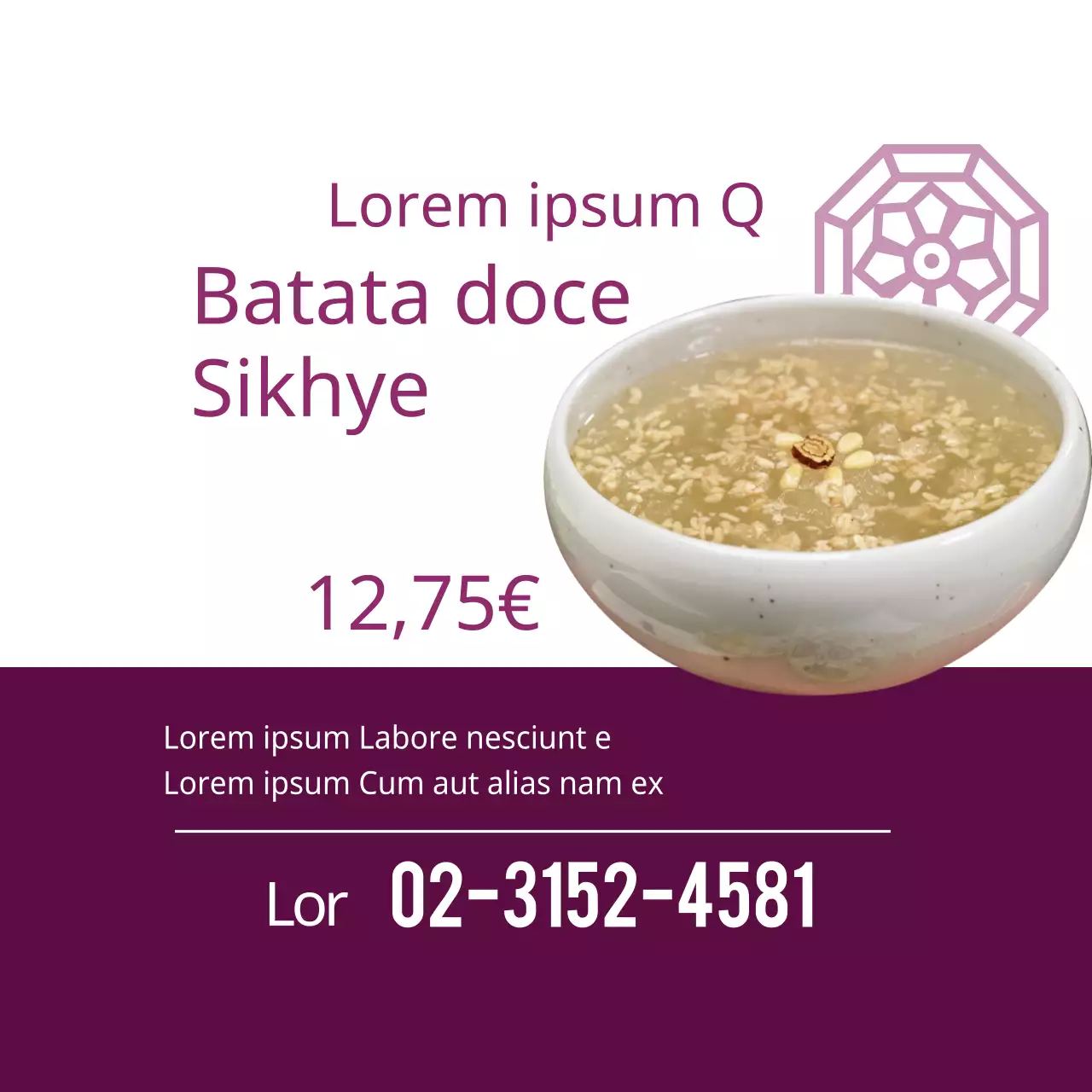 Amazake de batata-doce