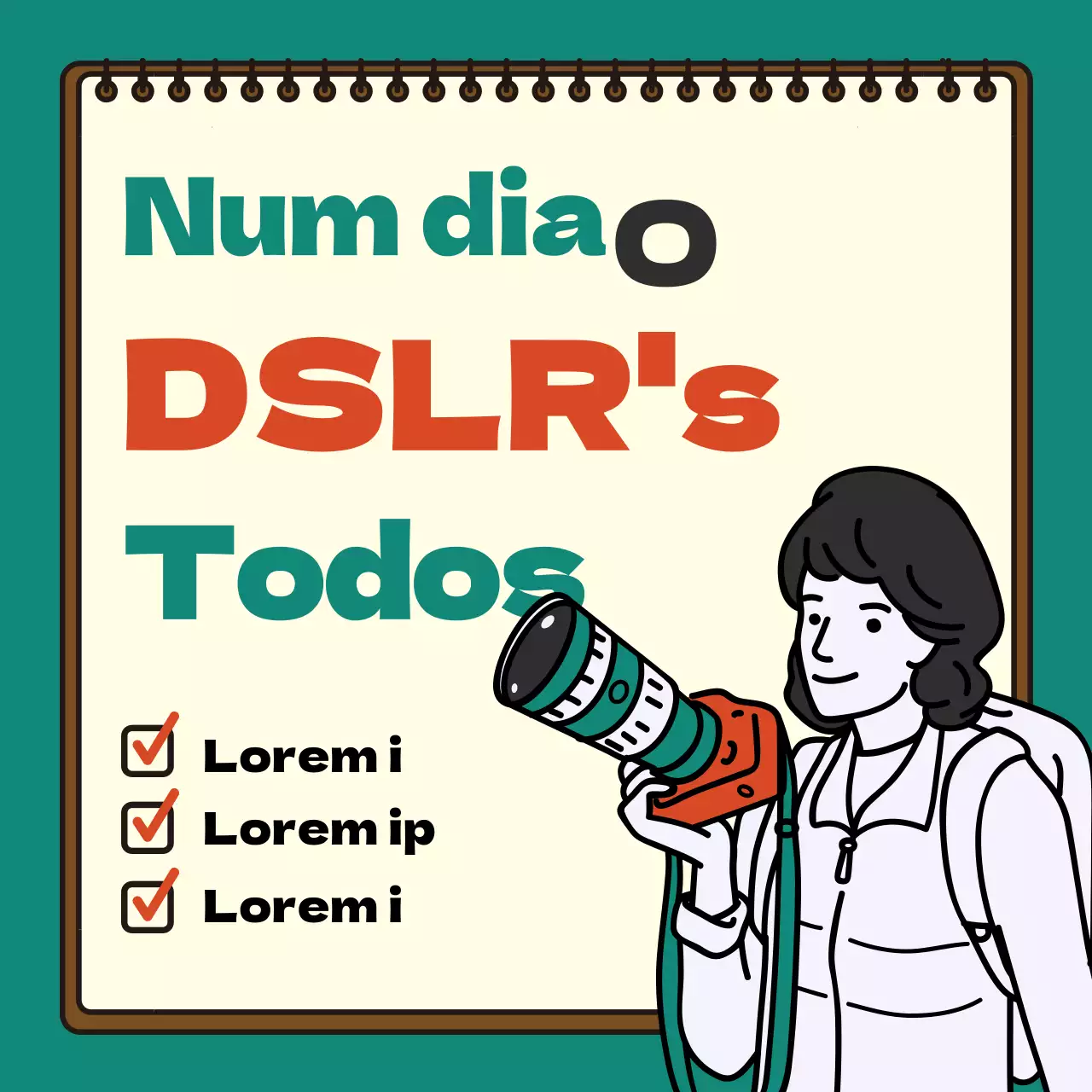 Promover cursos simples em verde e vermelho