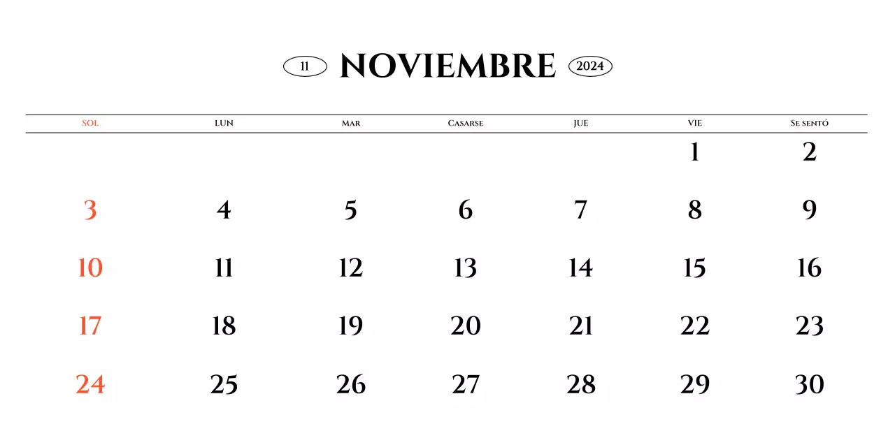 Calendario de pared de estilo sencillo con concepto de fotografía de viajes emocional en blanco y negro