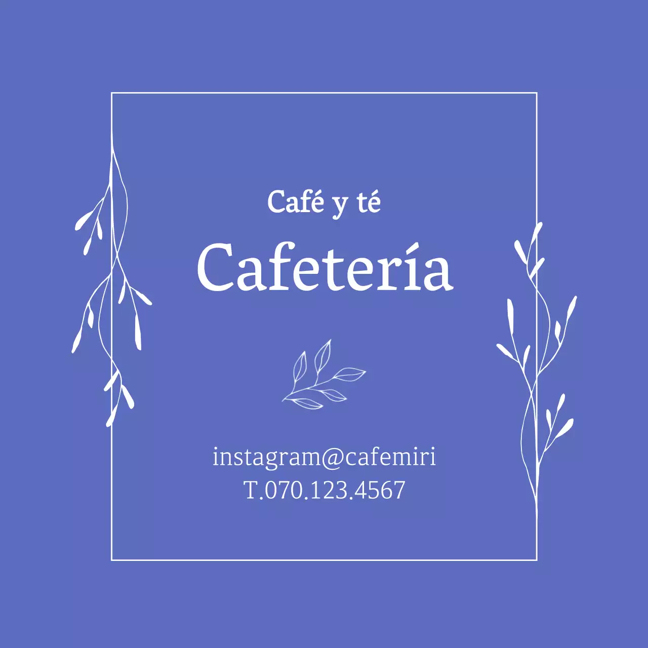 Logotipo del café