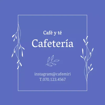Logotipo del café