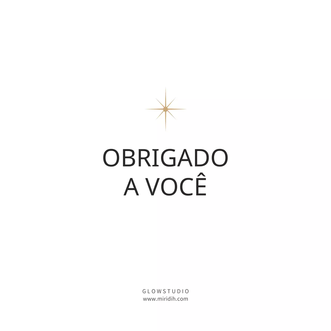 Cartão postal de agradecimento elegante em cinzento