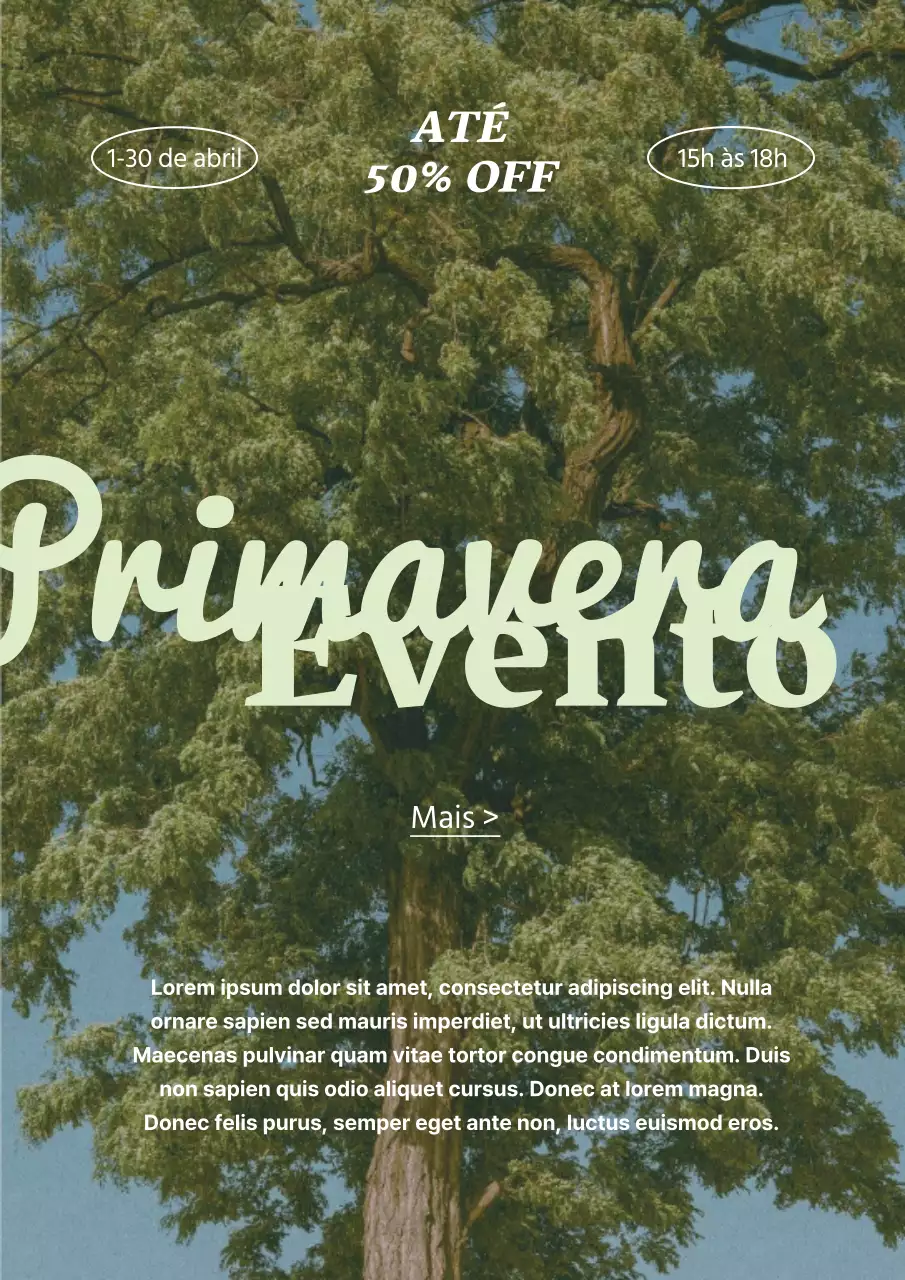 Um evento vintage de primavera em verde e azul claro