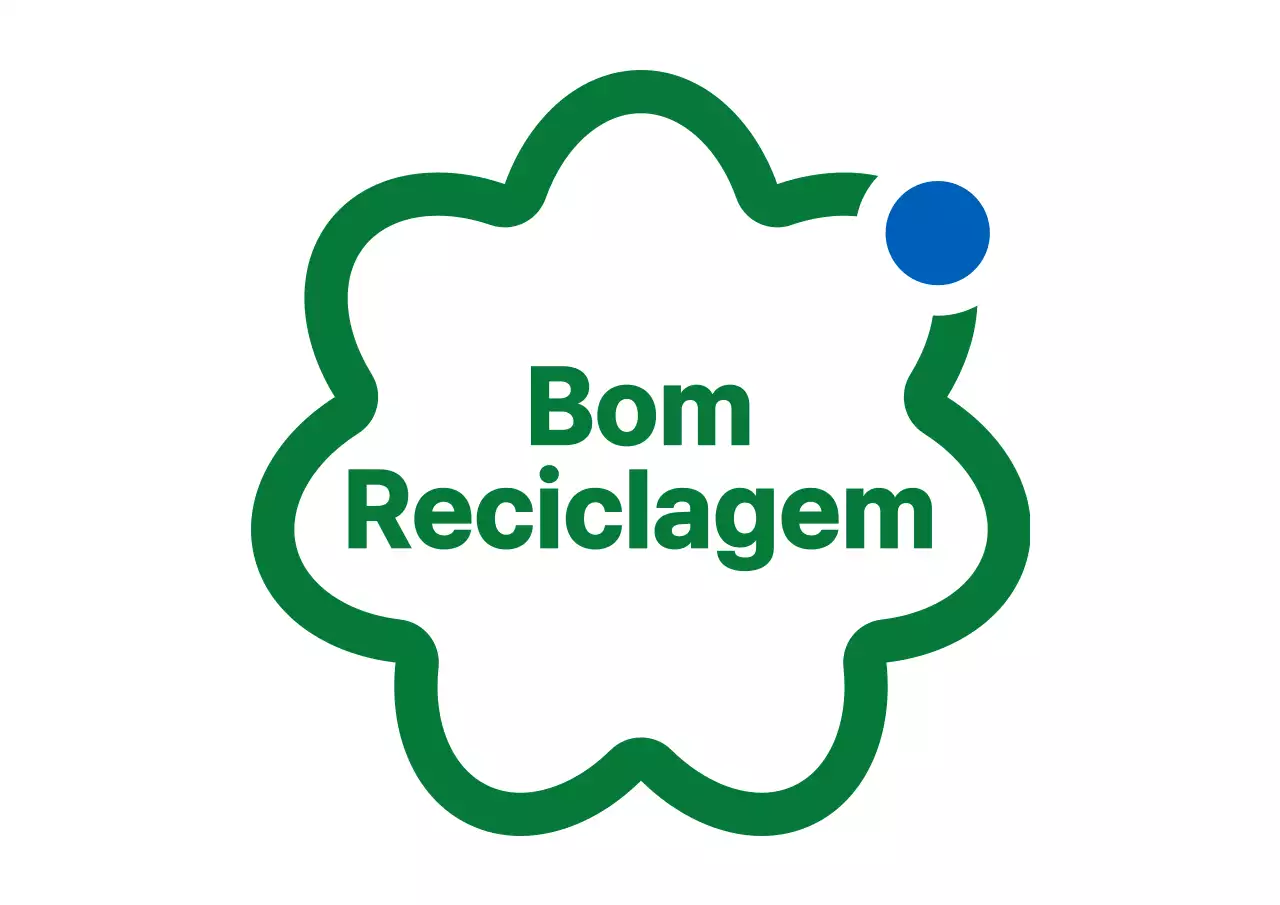 Combinação simples de ícone e texto em verde e azul Campanhas verdes