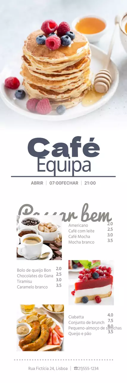 Sobremesas de café