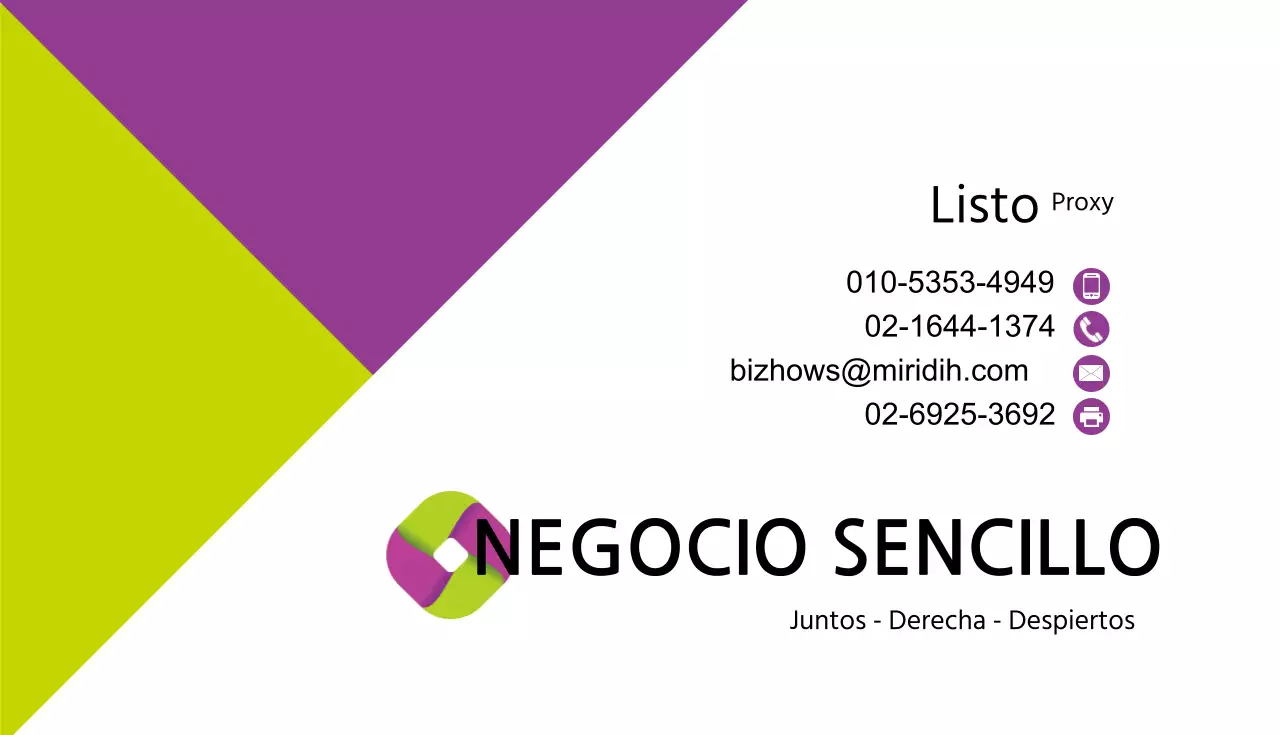 Tarjetas de visita de empresa