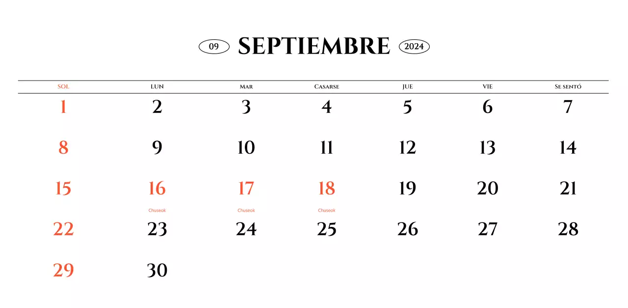 Calendario de pared de estilo sencillo con concepto de fotografía de viajes emocional en blanco y negro