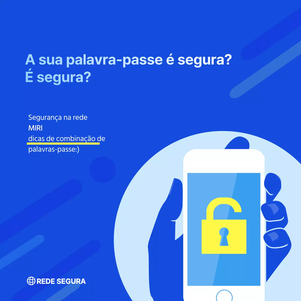 Dicas de combinação de palavras-passe da empresa da rede azul