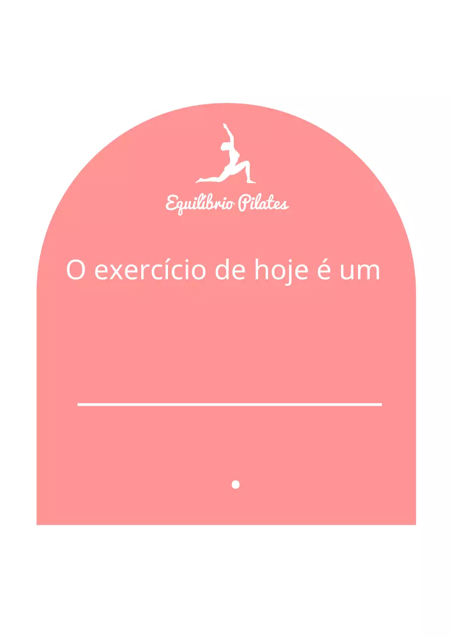 Sinais de treino do dia em cor-de-rosa e branco