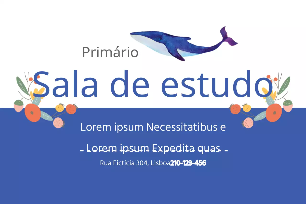 Sala de estudo para crianças elevada