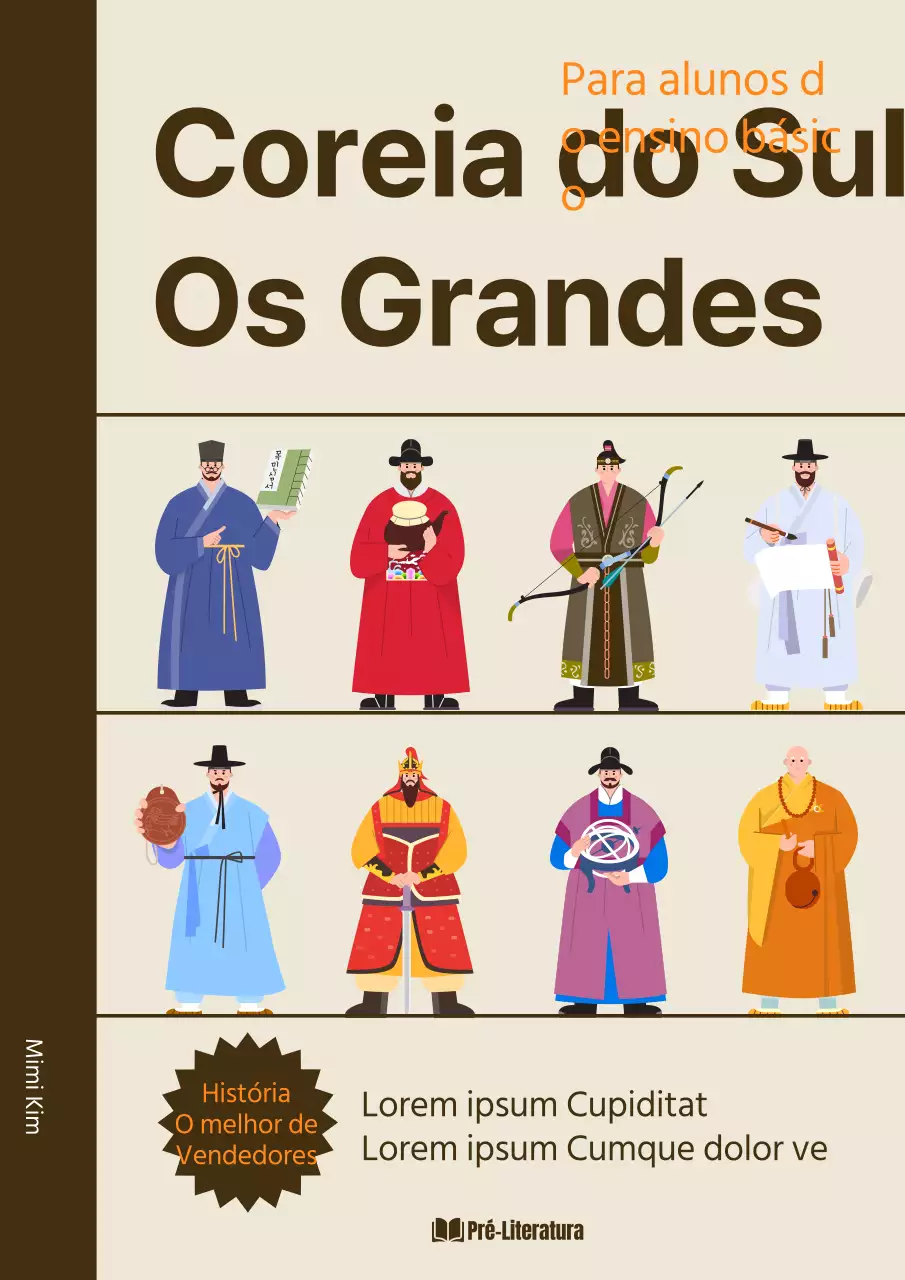 Sobre a história de vários caracteres castanhos coreanos