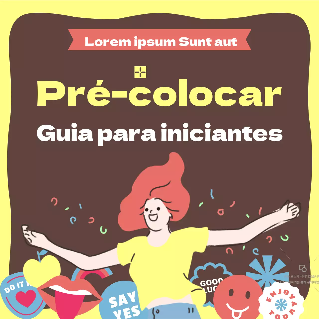 Um tema de guia espacial com conceito de ilustração de lápis de cera colorido e inspirado em festas