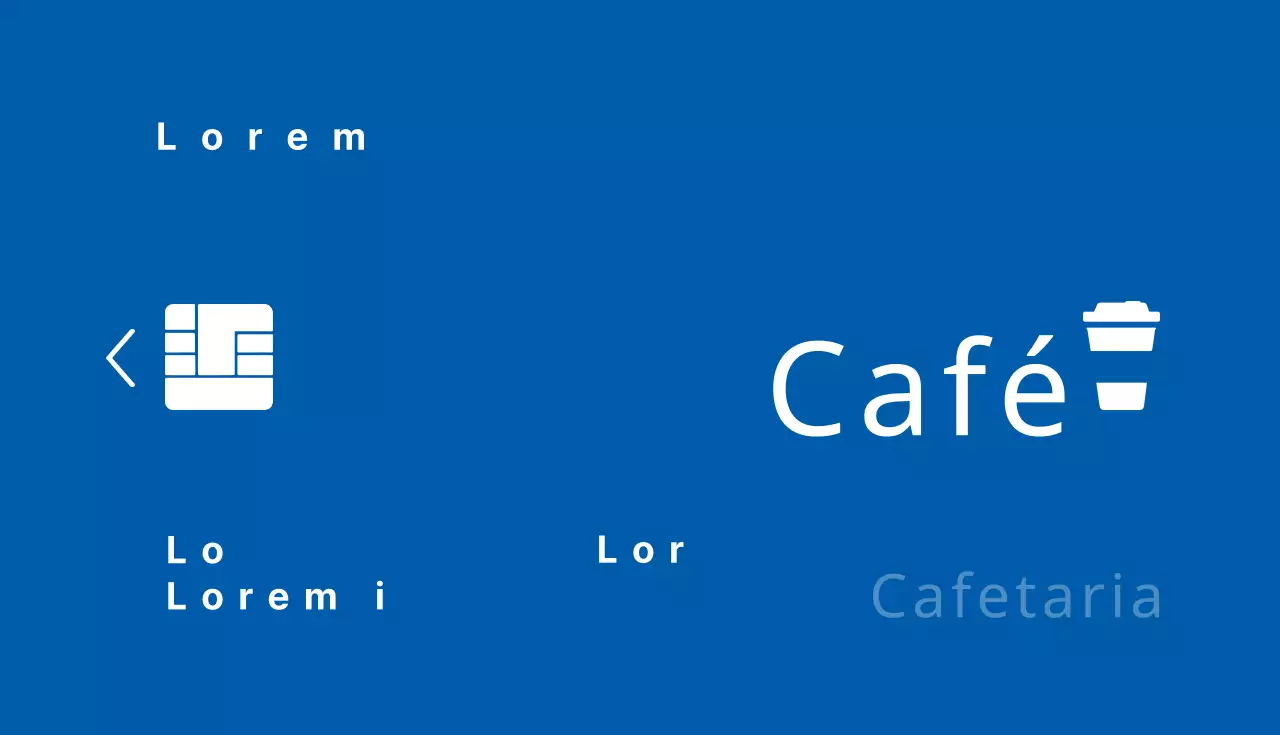 Café azul