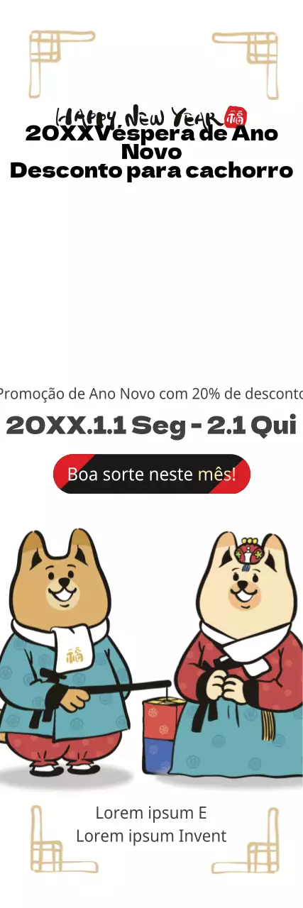 Feliz Ano Novo 2018_Portrait Banner