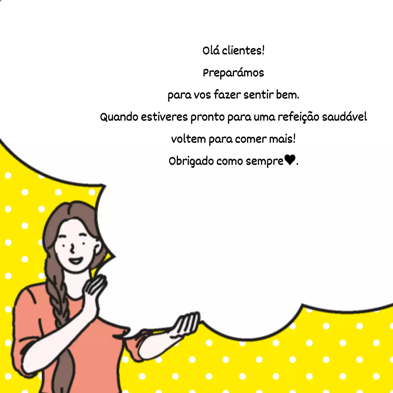 Autocolante de agradecimento de entrega