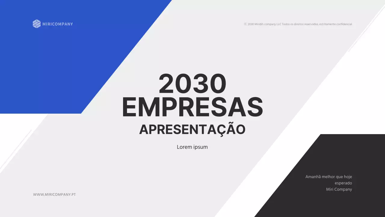 Relatório de padrão diagonal com tom preto e azul